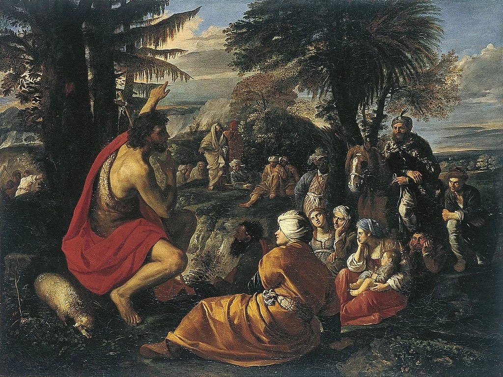 San Giovanni Battista predica nel deserto - Museo Thyssen, Bornemisza, Madrid